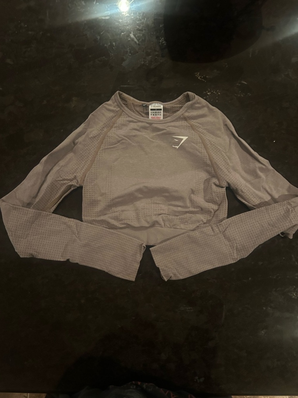 Gymshark Vital Seamless Long-Sleeve Crop Top